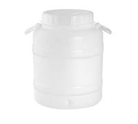 CONTENITORE FUSTO PER OLIO DA LT.30 PLASTICA BIANCA ECOPLAST