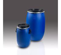 contenitore fusto plastica polietilene alta densità 220 litri OMOLOGATO ADR ONU