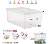 Contenitori ermetici Araven - 27,5 lt - 530x325x200 mm - GN1/1