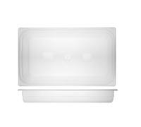 Contenitore Gastronorm H&H polipropilene da cm 53x23x6,5 altezza
