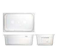 MORI 2A Gastronorm in Polipropilene Haccp Gn1/1, Cm 52 X 32 X 15 H, Polypropylene, Multicolore