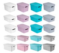 Contenitore Giocattoli Curver Infinity 4 Colori 5 Dimensioni con coperchio 11L