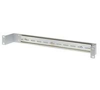 Contenitore Guida DIN Intellinet 1U per Armadi 19'' Grigio