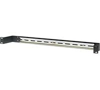 Contenitore Guida DIN Intellinet 1U per Armadi 19'' Nero