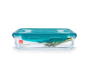 Contenitore Ibili Perfect Tritan 2L rettangolare piano Turquesa ermetico