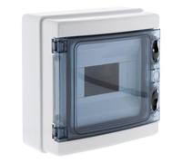 Contenitore impermeabile IP65 con 12 moduli, fornito con accessori - Zenitech