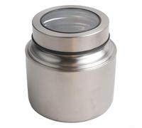 Contenitore in acciaio inox dal design intelligente, perfetto per gli oggetti essenziali della cucina (piccolo)