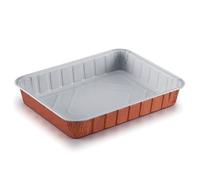 CONTENITORE IN ALLUMINIO BIANCO RAME VASCHETTA 227X177MM 1190CC CONTITAL