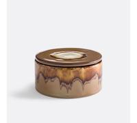 Contenitore in ceramica, altezza 8 cm, ORYA Marrone TU