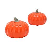 Contenitore in Latta per tè, Contenitori in Latta per tè in Foglie Arancioni per tè Sfuso e Bustine di tè per Conservare lo Zucchero del tè e del caffè