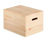 Contenitore in legno 40x30x23 cm Beige