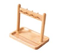 Contenitore in Legno per Oggetti Ganci, Ideale per La Scrivania, Legna