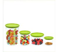 Contenitore in Plastica Barattolo per Alimenti VARI COLORI 160/250/500/1000 ml