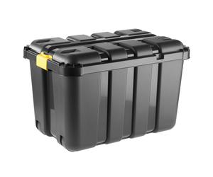 Contenitore in plastica BoxOne 79x52x52 cm 150 litri giallo/nero Giallo-nero