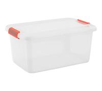 Contenitore in plastica con coperchio K-Latch L trasparente Transparent