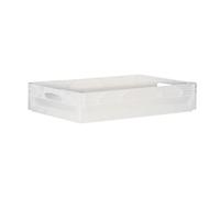 Contenitore in plastica Eurobox 60x40x12 cm trasparente Trasparente