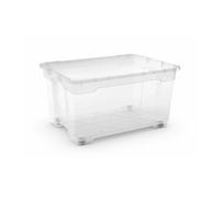 Contenitore in plastica OBI Santos Box 58x77x41 cm trasparente