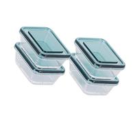 Contenitore in plastica sigillato per modelli in miniatura in scala 1:6, organizzazione di gioielli, artigianato, soluzione compatta per case delle bambole