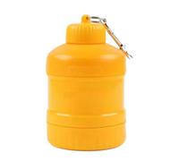 Contenitore in polvere - Luce in polvere portatile compatta, riutilizzabile, versatile | Supplemento di container shaker per allenamento, sport, cucina, campeggio, palestra, nutrizione, costruzione mu
