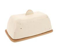 Contenitore in Porcellana con Coperchio, Design Vintage per Cucina | Bianco, Forma a Ciotola, Mantiene Freschezza e Gusto, per Piano Cucina, Uso Domestico Quotidiano