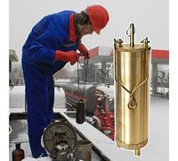 Contenitore in Rame per campionatore di Olio con Montaggio Inferiore, Secchio Portatile per l'estrazione e la Raccolta di Campioni liquidi (1000 ml).