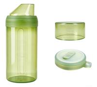 Contenitore in silicone verde con coperchio ermetico contenitore in | Guarnizione ermetica in silicone, mantiene il cibo fresco più a lungo, previene l'umidità e i parassiti