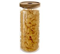 Contenitore in vetro per prodotti sfusi con coperchio e guarnizione da 1,6 l