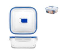 Contenitore In Vetro Pure Box Quadro Litri 1,22 H7674 Azzurro ARC