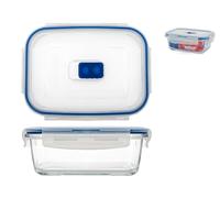 Luminarc Pure Box Contenitore Ermetico rettangolare, Trasparente, 16 x 11 x 6 cm (0.82 L)