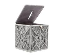 Contenitore in vimini intrecciato a mano - Supporto decorativo in rattan per cucina, soggiorno e bagno | Organizer ecologico