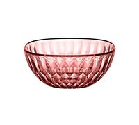 Contenitore insalatiera in Cristallo Acrilico Bio-based VANITY Dimensioni Ø30xh13 cm - 6280 cc in scatola serigrafata Colore Malva rosso