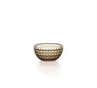 Contenitore insalatiera Piccola L.16 Decoro Vanity Pio eTito Toso in acrilico Bio-based Dimensioni L Ø16xh 7 cm - 900 cc Fumo grigio