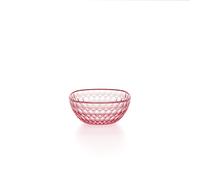 Contenitore insalatiera Piccola L.16 Decoro Vanity Pio eTito Toso in acrilico Bio-based Dimensioni L Ø16xh 7 cm - 900 cc Rosa Flamingo rosa