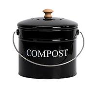 Contenitore interno filtro per cestino per compost per il riciclaggio dei