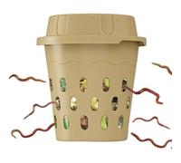 Contenitore Interrato Per Vermicompostaggio - Efficiente Composter Per Lombrichi Con Fori Per La Circolazione 'aria, Digestore Del Sottosuolo | Per L'agricoltura Sostenibile Nel Cortile Letti Rial