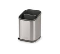 Joseph Joseph Duo Scolaposate da lavello con scomparti e vano Porta coltelli, Cestello Portaposate per cucina, Acciaio Inox