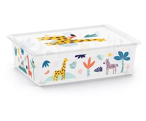 Contenitore Keter 84160005161 C BOX STYLE con ruote Wild animals