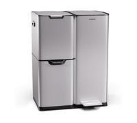 Tiyo 3-in-1 - Cestino dei rifiuti, 60 L, contenitori estraibili, Soft-Close