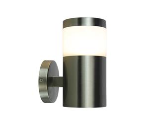 CONTENITORE LAMPADA SATINATA DA PARETE IP44 CON ATTACCO E27 LAMPADINA LED V-TAC