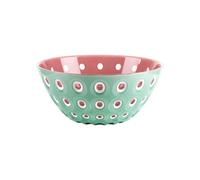 Guzzini - Contenitore 25 cm in San 'Le Murrine' (Verde Matcha- Bianco-Malva)