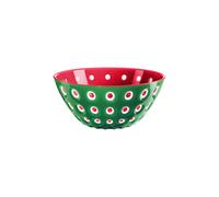 Guzzini - Contenitore 20 cm in San 'Le Murrine' (Smeraldo-Bianco-Rosso)