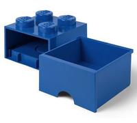 Contenitore LEGO Brick 4 Cassetto Blu