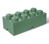 Contenitore LEGO Brick 8 Verde Sabbia