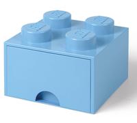 Contenitore LEGO Cassetto Brick 4 Azzurro