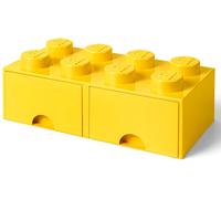 Contenitore LEGO Cassetto Brick 8 Giallo