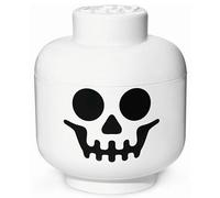 Contenitore LEGO Testa Large Skeleton Bianco