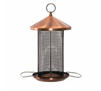 Contenitore Mangime Acciaio Casa Uccelli Casetta per gli Incubatrice Terrazza