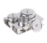 Contenitore manicure liquido polvere di polvere strumenti di che dispensa contenitore con coperchio per le donne ...