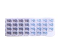 Contenitore mensile per pillole | Contenitore per medicinali - Contenitore per medicinali, per adulti, anziani, viaggiatori, assistenti, vita quotidiana, viaggi, casa, ufficio, palestra, campeggio
