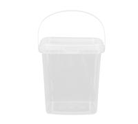Contenitore multifunzione con coperchio, per cucina, casa, tempo libero, pratico secchiello per il ghiaccio e piccoli serbatoi per il ghiaccio per un uso versatile (trasparente, taglia unica)